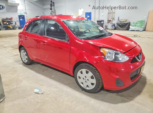3N1CK3CP3KL226236 2019 NISSAN MICRA Red Передня права чверть