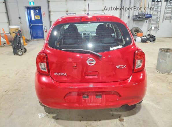 3N1CK3CP3KL226236 2019 NISSAN MICRA Red Вид ззаду