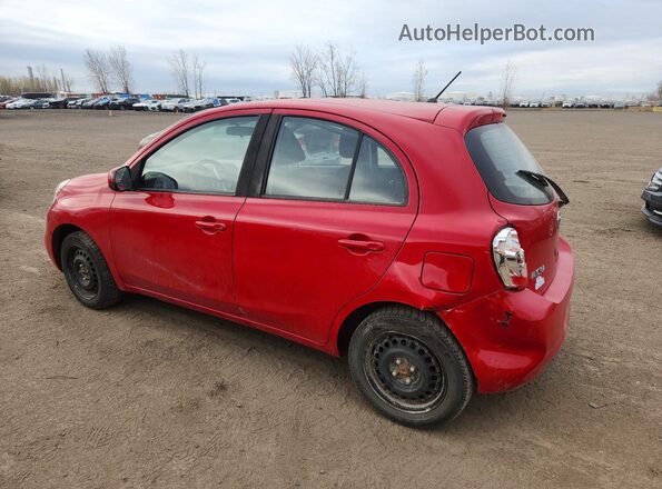 3N1CK3CP4HL258508 2017 NISSAN MICRA Красный Задняя левая четверть