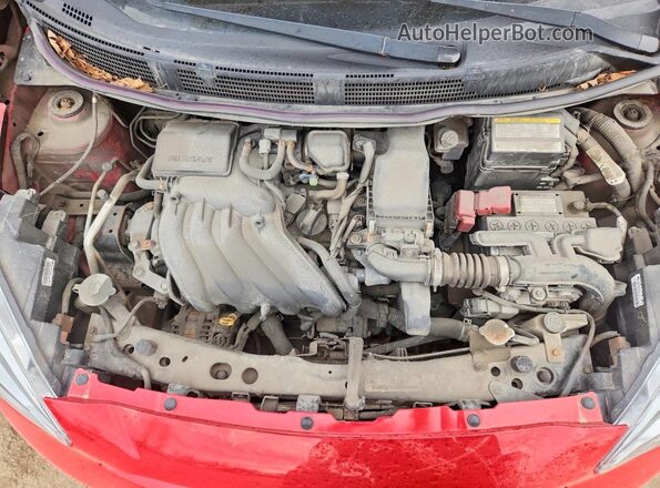 3N1CK3CP4HL258508 2017 NISSAN MICRA Красный Вид задней части салона