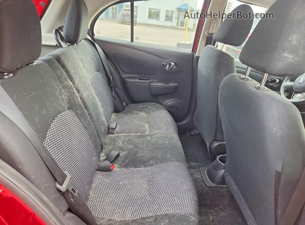 3N1CK3CP4HL258508 2017 NISSAN MICRA Красный Вид задних сидений
