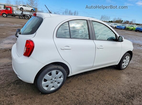 3N1CK3CPXHL258299 2017 NISSAN MICRA White Задня права чверть