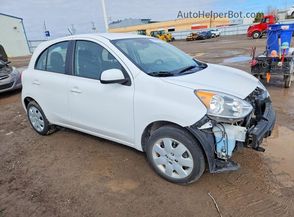 3N1CK3CPXHL258299 2017 NISSAN MICRA White Передня права чверть