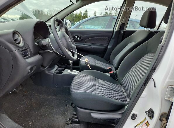 3N1CK3CPXHL258299 2017 NISSAN MICRA White Вид салону спереду