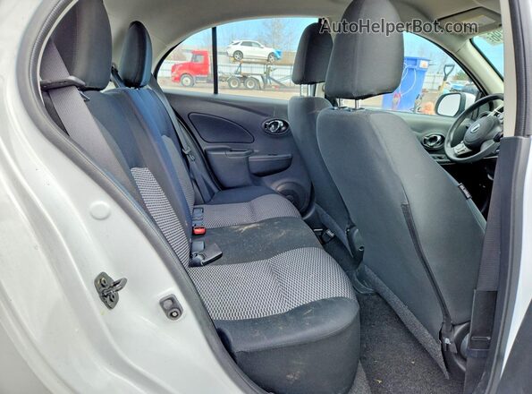 3N1CK3CPXHL258299 2017 NISSAN MICRA White Вид задніх сидінь