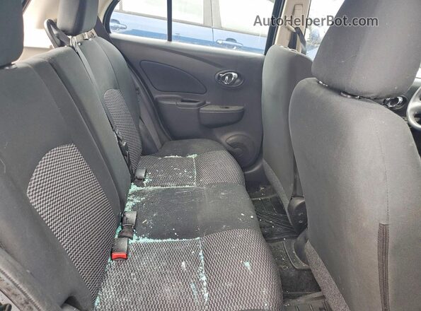 3N1CK3CPXHL264586 2017 NISSAN MICRA Черный Вид задних сидений