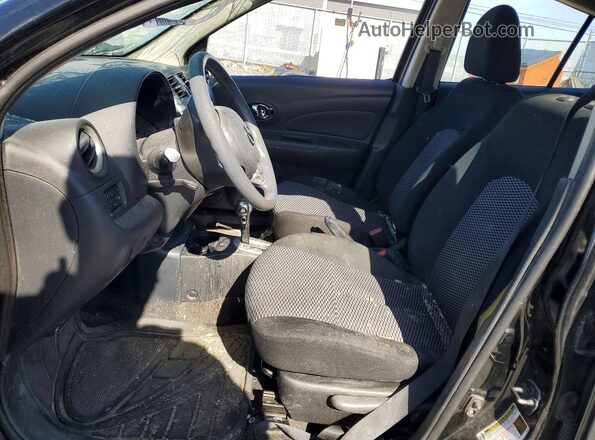 3N1CK3CPXHL264586 2017 NISSAN MICRA Черный Вид салона спереди