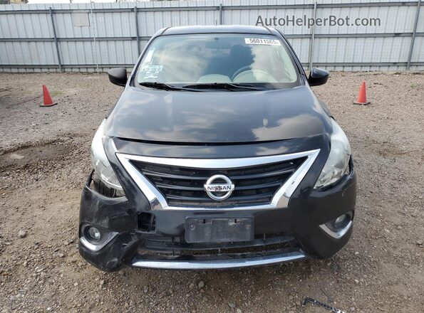 3N1CN7AD5GK444862 2016 NISSAN VERSA Black Դիմացի տեսք