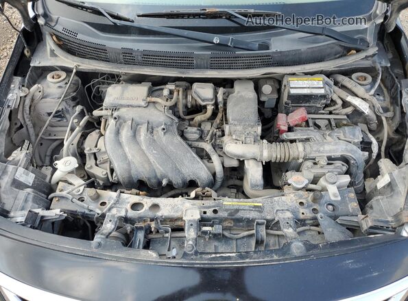 3N1CN7AD5GK444862 2016 NISSAN VERSA Black Սալոնի հետևի տեսք