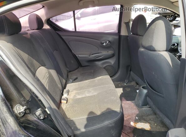 3N1CN7AD5GK444862 2016 NISSAN VERSA Black Հետևի նստատեղերի տեսք
