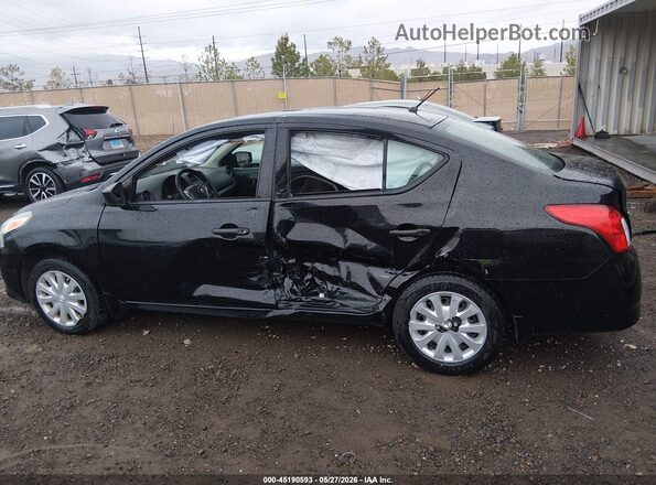 3N1CN7AP0GL857597 2016 NISSAN VERSA Black Սալոնի հետևի տեսք
