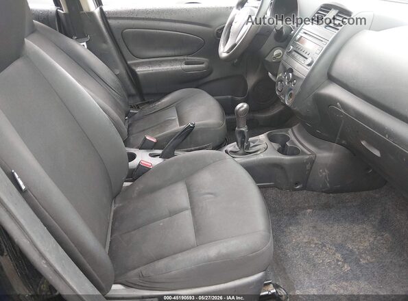 3N1CN7AP0GL857597 2016 NISSAN VERSA Black Սալոնի դիմացի տեսք