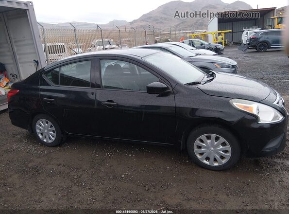 3N1CN7AP0GL857597 2016 NISSAN VERSA Black Սարքավորումների վահանակի տեսք