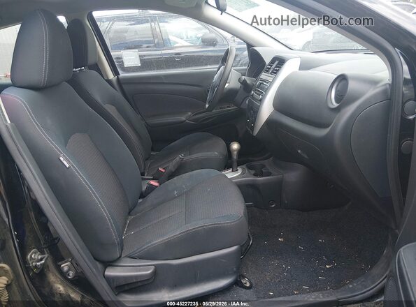 3N1CN7AP0GL906572 2016 NISSAN VERSA Black Սալոնի դիմացի տեսք