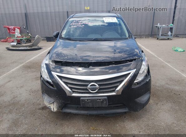 3N1CN7AP0GL906572 2016 NISSAN VERSA Black Սարքավորումների վահանակի տեսք