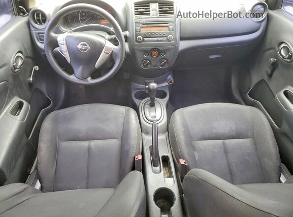 3N1CN7AP0HL841532 2017 NISSAN VERSA Черный Вид панели приборов