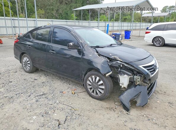 3N1CN7AP0HL841532 2017 NISSAN VERSA Черный Передняя правая четверть