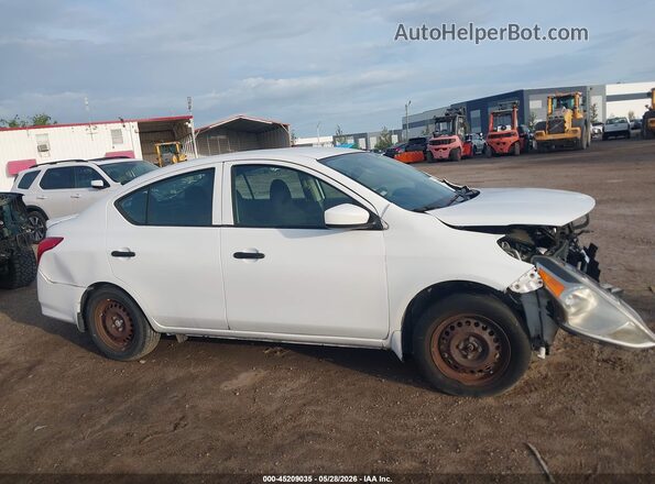 3N1CN7AP1GL869659 2016 NISSAN VERSA White Widok wnętrza z tyłu