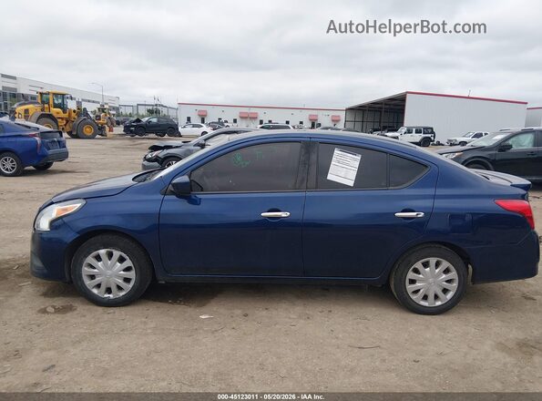 3N1CN7AP1JL880975 2018 NISSAN VERSA Blue Vista interior de 360 grados