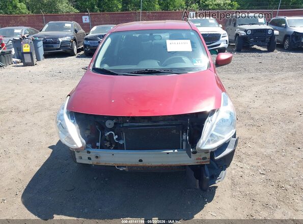 3N1CN7AP2GL855141 2016 NISSAN VERSA Красный Вид спереди