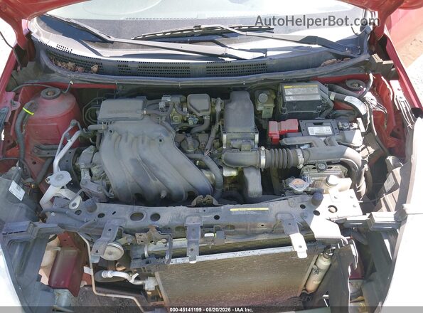 3N1CN7AP2GL855141 2016 NISSAN VERSA Красный Вид сзади