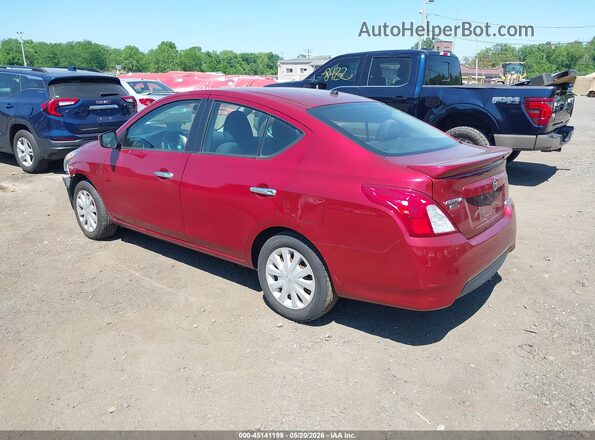 3N1CN7AP2GL855141 2016 NISSAN VERSA Красный Задняя левая четверть