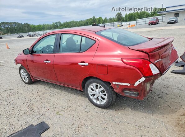 3N1CN7AP2HL802408 2017 NISSAN VERSA Burgundy 