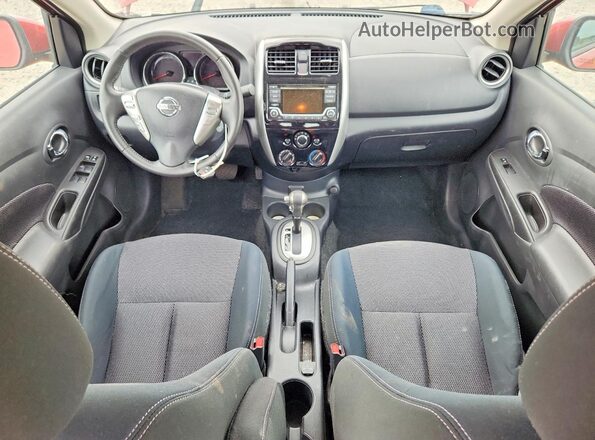 3N1CN7AP2HL802408 2017 NISSAN VERSA Burgundy 