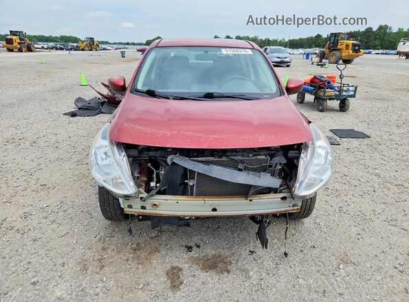 3N1CN7AP2HL802408 2017 NISSAN VERSA Burgundy 
