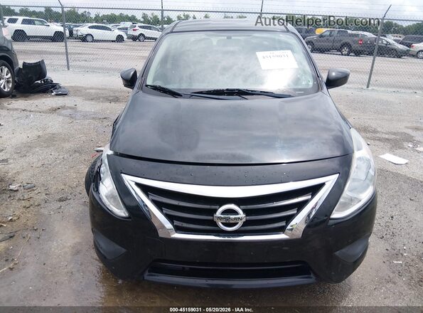 3N1CN7AP2HL904792 2017 NISSAN VERSA Black Instrument cluster view
