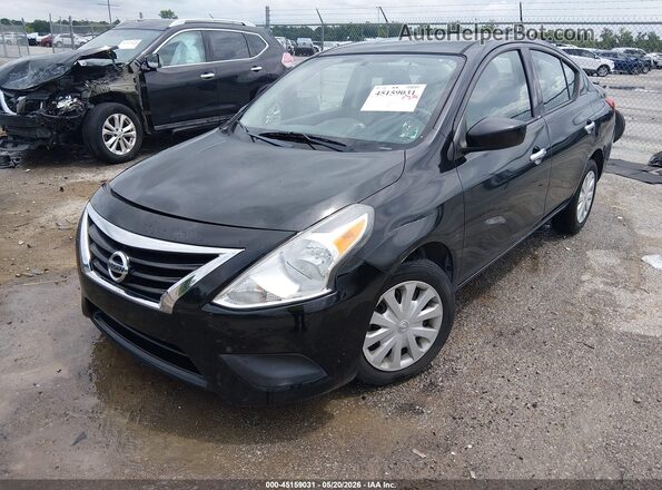 3N1CN7AP2HL904792 2017 NISSAN VERSA Black Front left