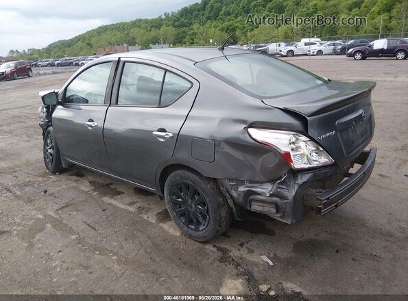 3N1CN7AP2KL817398 2019 NISSAN VERSA Gray Trasero izquierdo