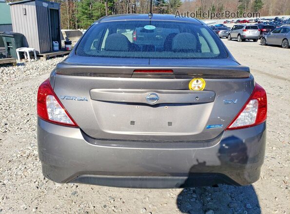 3N1CN7AP3GL822018 2016 NISSAN VERSA Gray Vista trasera