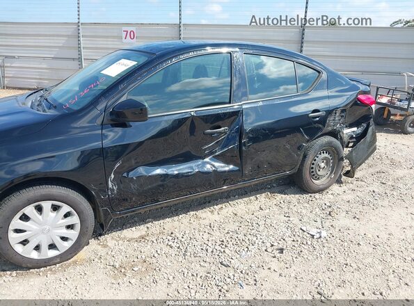 3N1CN7AP3HL819086 2017 NISSAN VERSA Black წინა ხედი