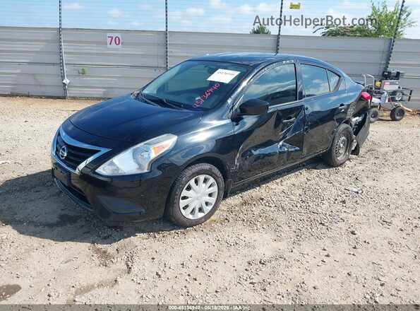 3N1CN7AP3HL819086 2017 NISSAN VERSA Black წინა მარცხენა ხედი სამი მეოთხედიდან