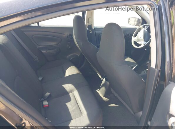 3N1CN7AP3HL819086 2017 NISSAN VERSA Black VIN კოდის სტიკერის ხედი