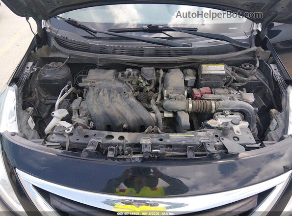 3N1CN7AP3JL882601 2018 NISSAN VERSA Black Հետևի տեսք