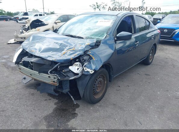 3N1CN7AP4GL847560 2016 NISSAN VERSA Blue Vista tres cuartos delantera izquierda