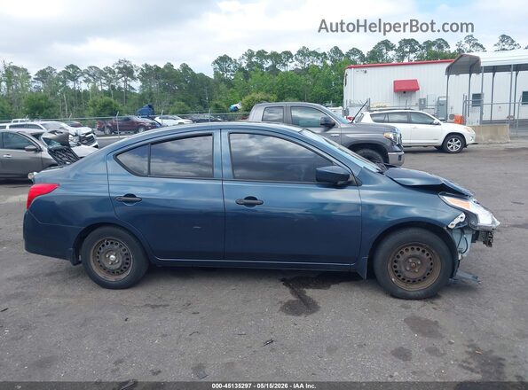 3N1CN7AP4GL847560 2016 NISSAN VERSA Blue Vista interior trasera