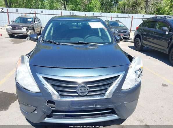 3N1CN7AP4GL871907 2016 NISSAN VERSA Dark Blue Widok zestawu wskaźników