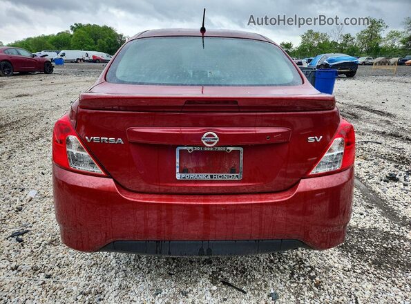3N1CN7AP4JK416309 2018 NISSAN VERSA Red 