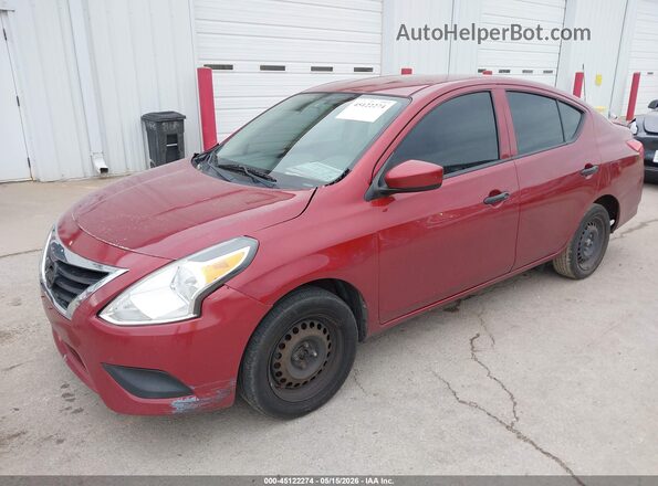 3N1CN7AP4JL860087 2018 NISSAN VERSA Red Przód lewy
