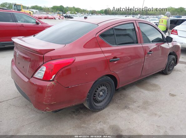 3N1CN7AP4JL860087 2018 NISSAN VERSA Red Tył prawy