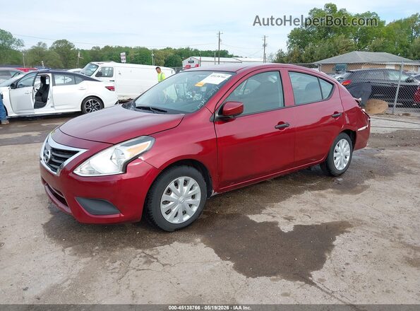 3N1CN7AP5GL827804 2016 NISSAN VERSA Red Przód lewy