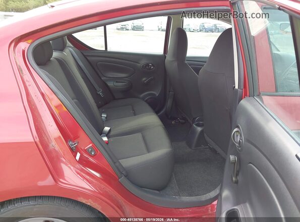 3N1CN7AP5GL827804 2016 NISSAN VERSA Red Widok naklejki z numerem VIN