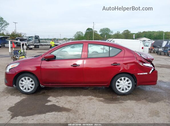 3N1CN7AP5GL827804 2016 NISSAN VERSA Red Widok wnętrza 360 stopni