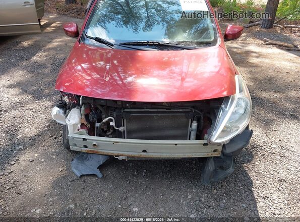 3N1CN7AP5KL828900 2019 NISSAN VERSA Red Вид спереду