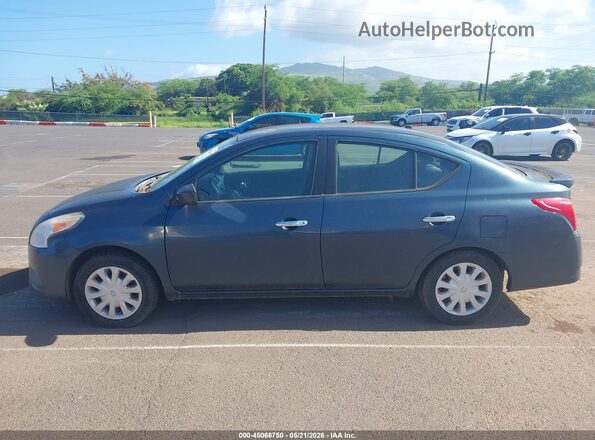 3N1CN7AP6GL807660 2016 NISSAN VERSA Blue Instrument cluster view