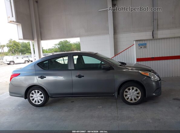 3N1CN7AP6GL839492 2016 NISSAN VERSA Gray Widok wnętrza z tyłu