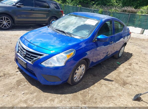 3N1CN7AP6GL884142 2016 NISSAN VERSA Blue Front left